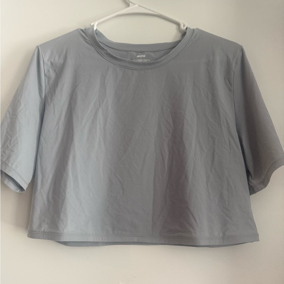 SKIMS Fits Everybody Super Cropped T-Shirt in Moonstone Size 4X - Picture 1 of 3